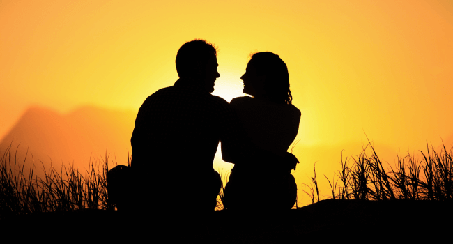 honeymoon couple safari